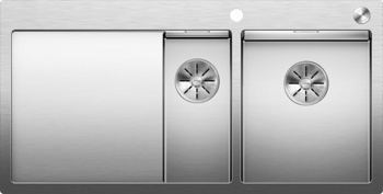 Кухонная мойка Blanco Claron 6 S-IF/А (правая, зеркальная полировка, с клапаном-автоматом) - фото