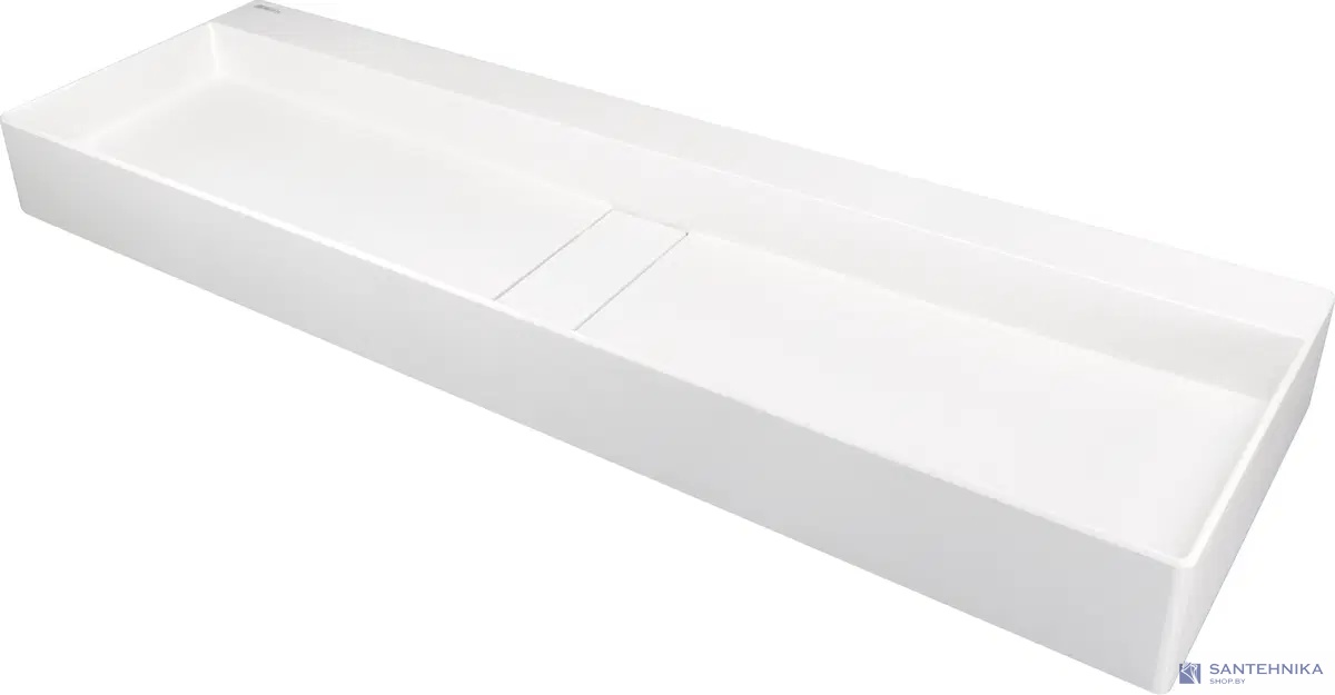 Умывальник настольный Deante Blur 120 см, алебастр