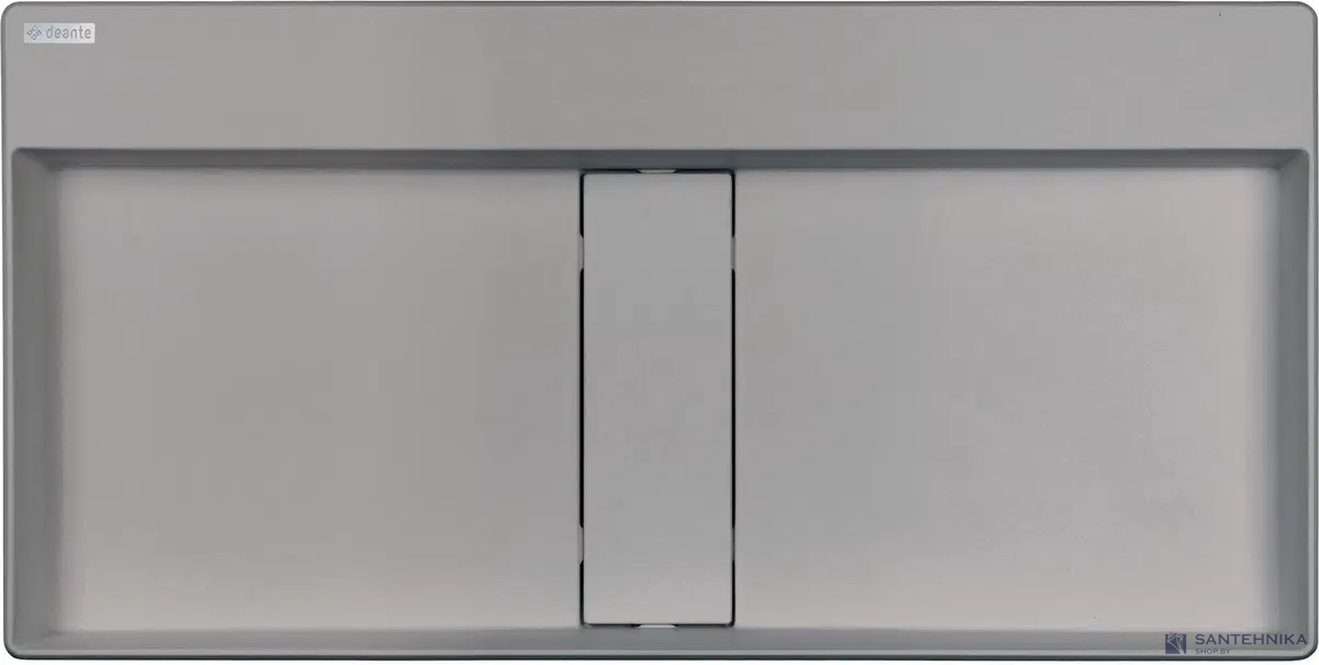 Умывальник настольный Deante Blur 80 см, серый металик