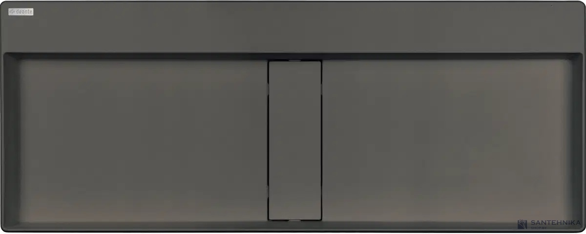 Умывальник настольный Deante Blur 100 см, антрацит металик