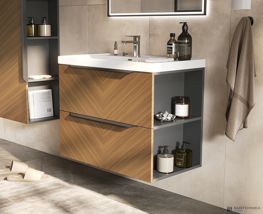 Тумба под умывальник Equil Forest 80.2Y подвесная