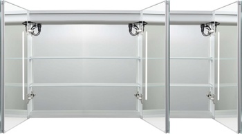 Зеркальный шкаф Aquatek AQ7124-MLC 120 см  - фото2