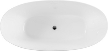 Акриловая отдельностоящая ванна BelBagno BB414-1700-800 - фото2