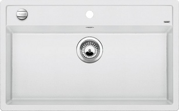 Кухонная мойка Blanco Dalago 8 (белый, с клапаном-автоматом) - фото