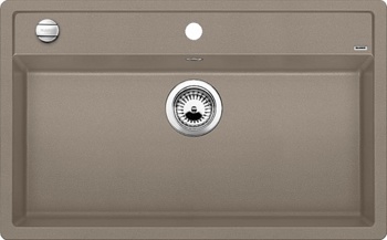 Кухонная мойка Blanco Dalago 8 (серый беж, с клапаном-автоматом) - фото