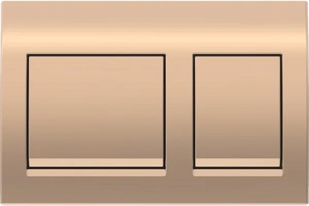 Инсталляционная система Geberit Duofix Alpha 458.233.00.1 + Alpha35, красное золото - фото2