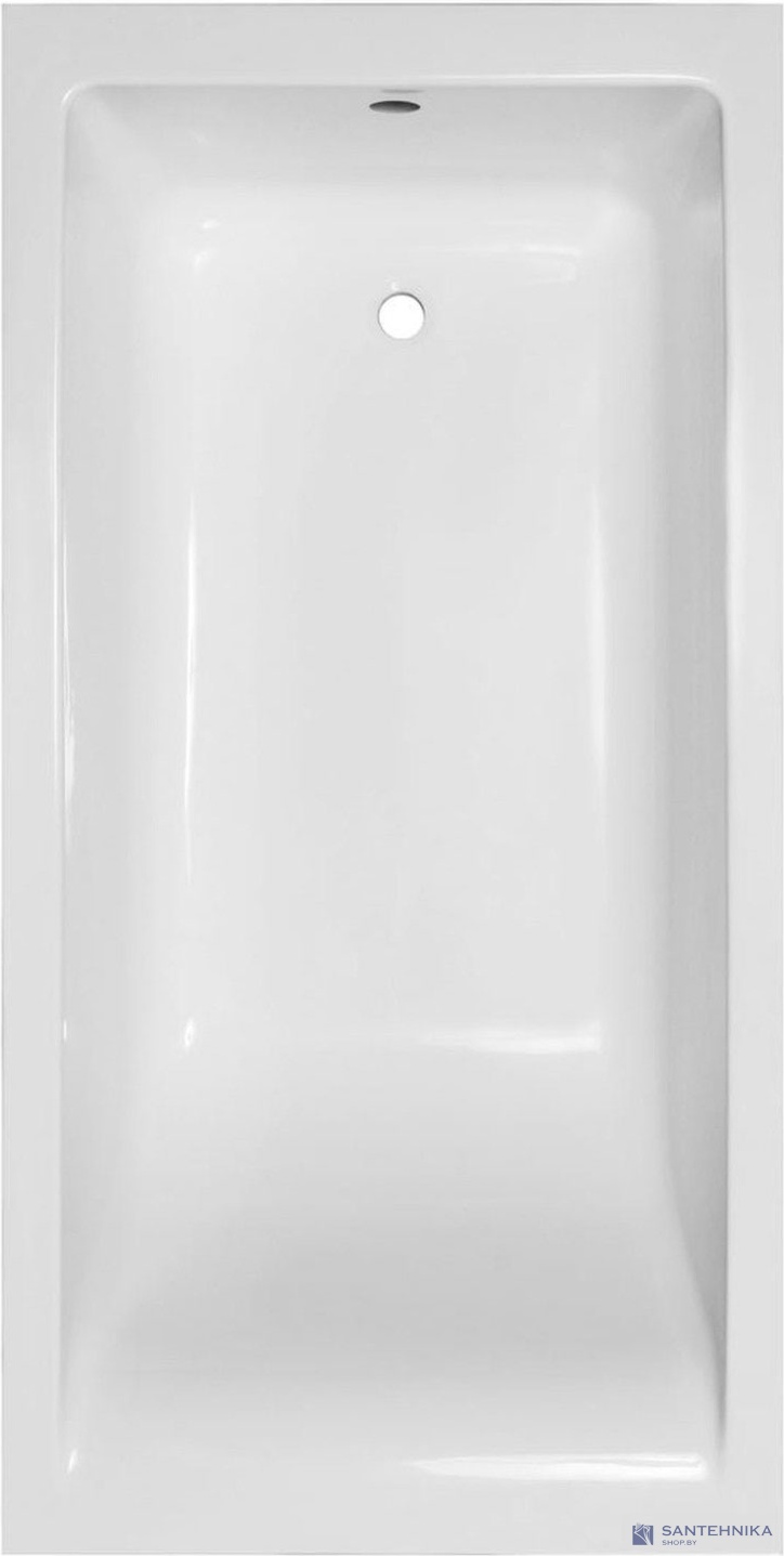 Ванна каменная Эстет Дельта 150А silk 150x70, белый матовый