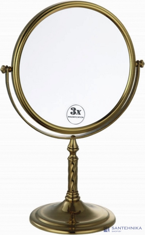 Зеркало увеличительное настольное Boheme Medici 502/Бронзовое