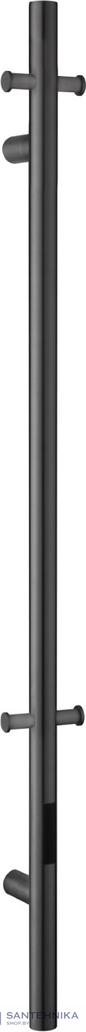 Полотенцесушитель электрический Boheme Uno 726-SGM, графит глянец