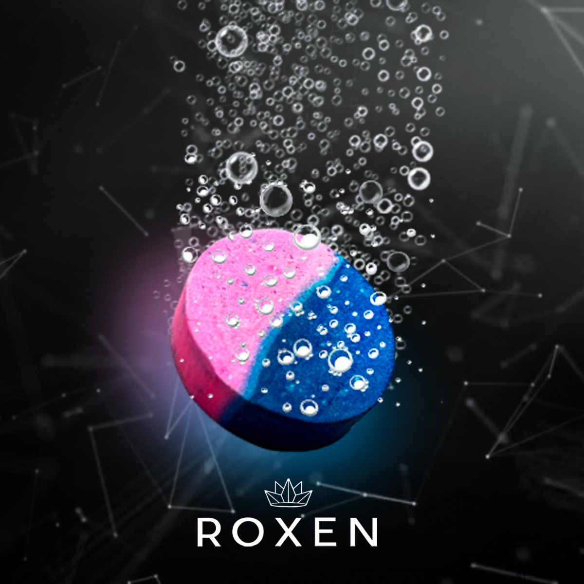 Гигиенические таблетки Roxen Dual Fresh 20000