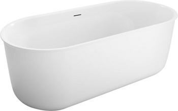 Акриловая отдельностоящая ванна BelBagno BB709-1700-780 - фото