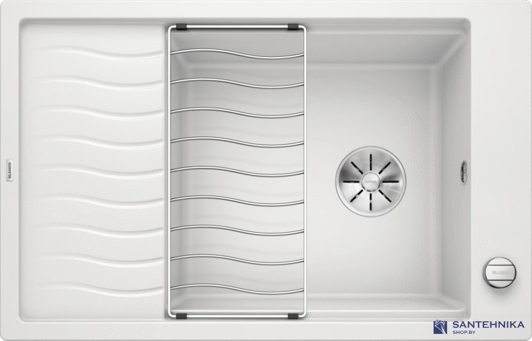 Кухонная мойка Blanco Elon XL 6 S (белый, с клапаном-автоматом InFino®)