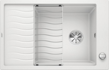 Кухонная мойка Blanco Elon XL 6 S (белый, с клапаном-автоматом InFino®) - фото