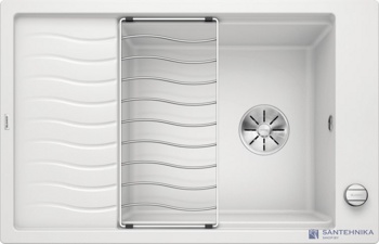 Кухонная мойка Blanco Elon XL 6 S-F (белый, с клапаном-автоматом InFino®) - фото
