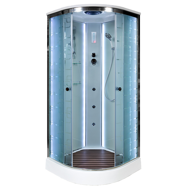 Душевая кабина AvaCan EM1580 LED с гидромассажем - фото