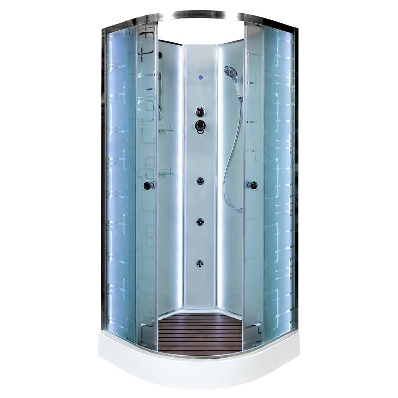 Душевая кабина AvaCan EM1580 N LED с гидромассажем - фото