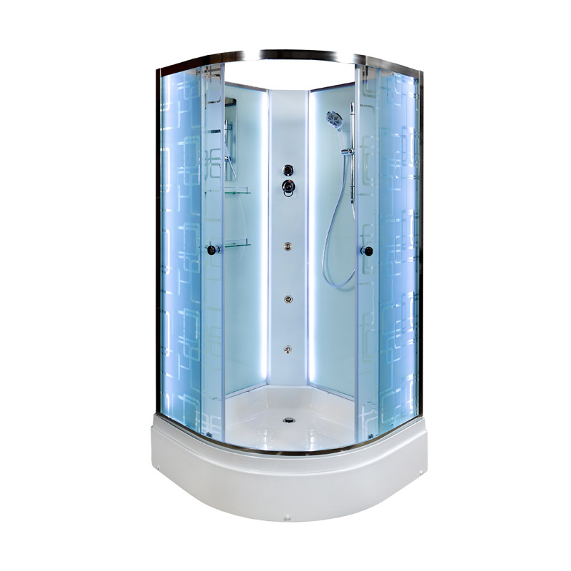 Душевая кабина AvaCan EM2710 N LED с гидромассажем - фото