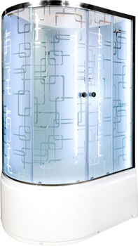 Душевая кабина AvaCan EM4511 N R LED с гидромассажем - фото2