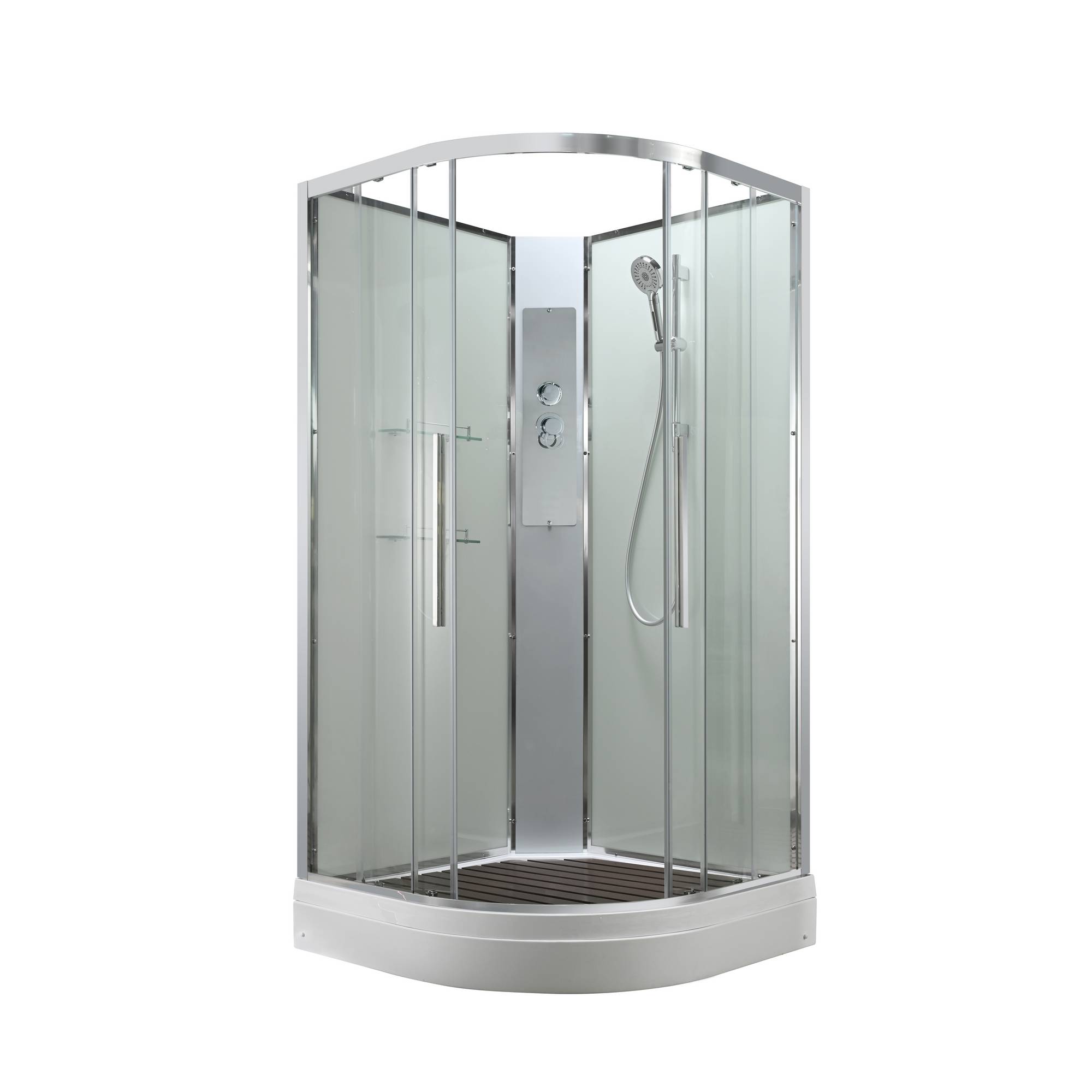 Душевая кабина AvaCan EM2011NT без крыши прозрачная - фото