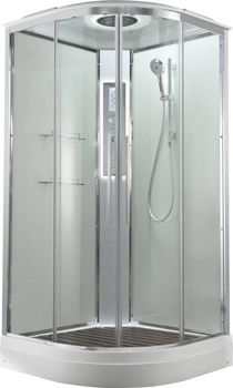 Душевая кабина AvaCan EM2080LEDT прозрачная - фото