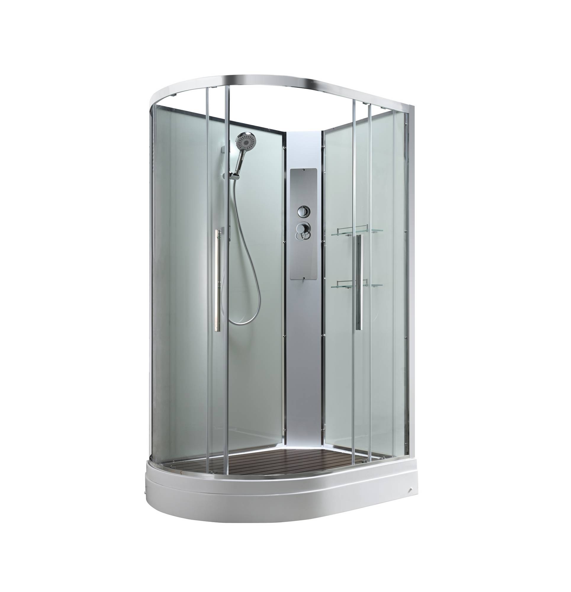 Душевая кабина EM2811RNT без крыши прозрачная
