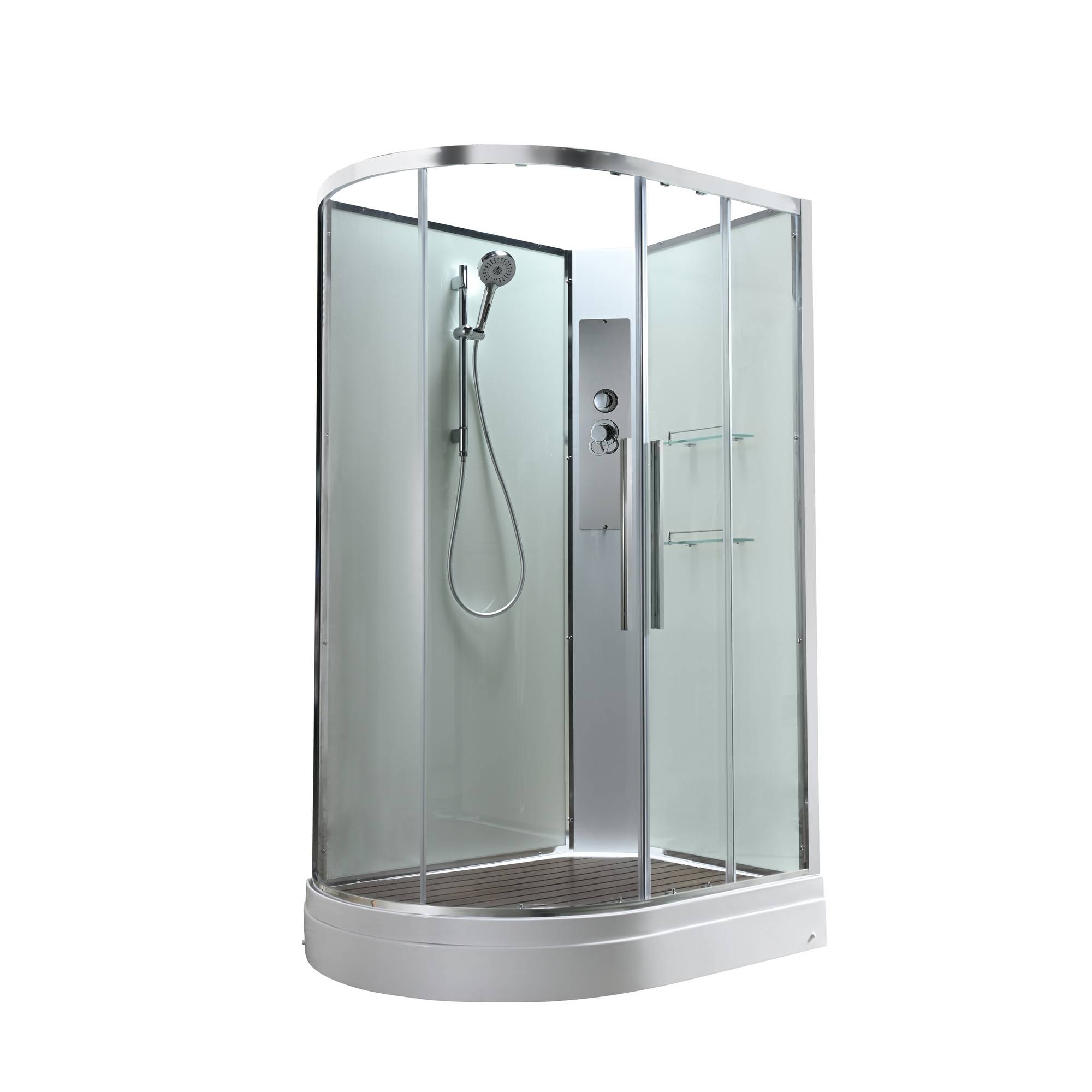 Душевая кабина EM2811RNT без крыши прозрачная - фото