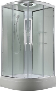 Душевая кабина AvaCan EM3010LEDT прозрачная - фото2