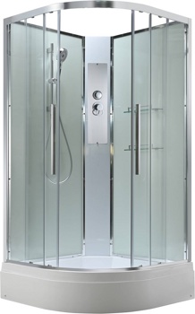 Душевая кабина AvaCan EM3011NT без крыши прозрачная - фото