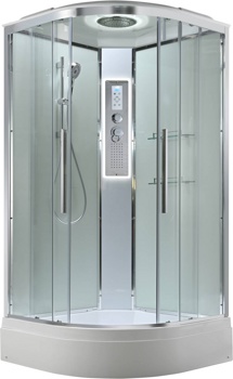 Душевая кабина AvaCan EM3090LEDT прозрачная - фото