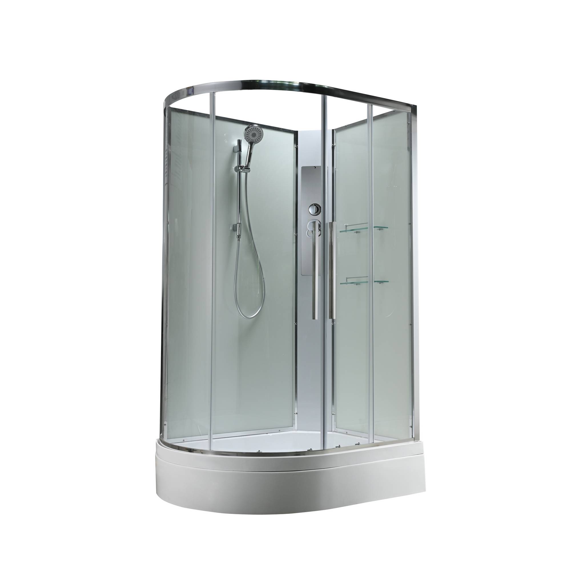 Душевая кабина EM3812RNT без крыши прозрачная - фото