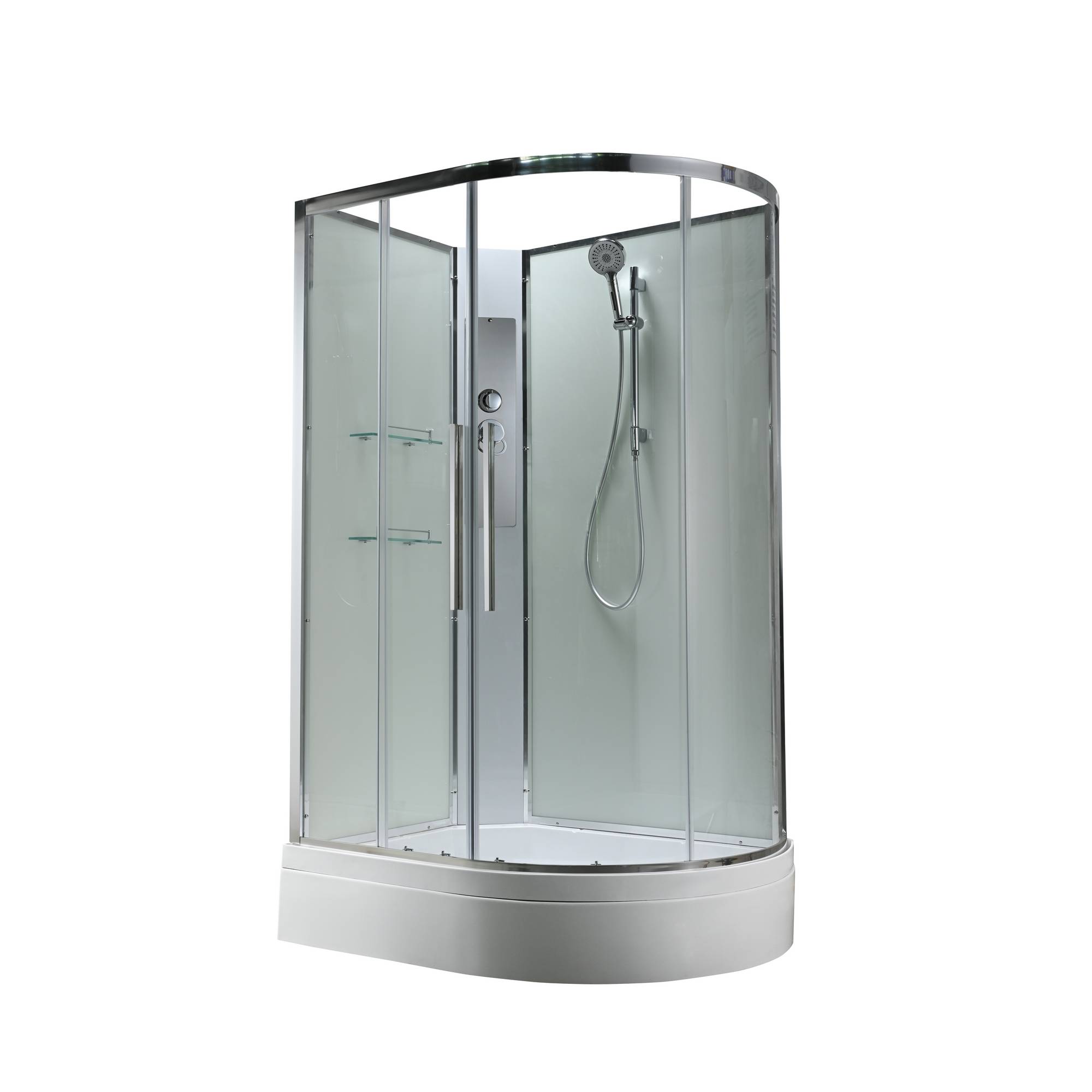 Душевая кабина AvaCan EM3912LNT без крыши прозрачная - фото