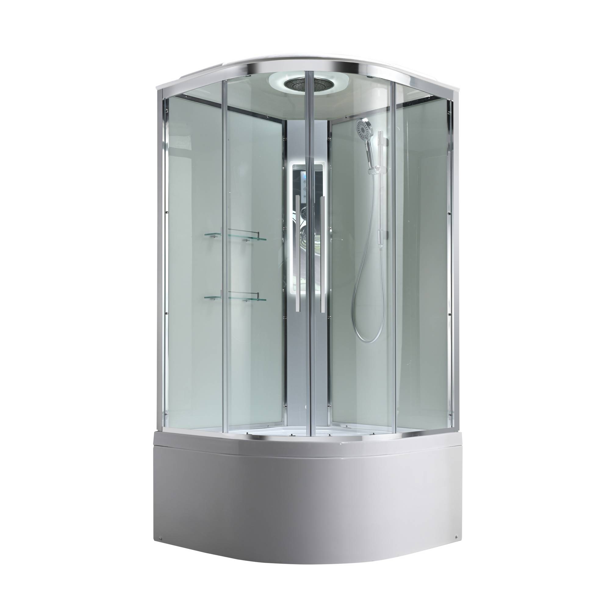 Душевая кабина EM5080LEDT прозрачная