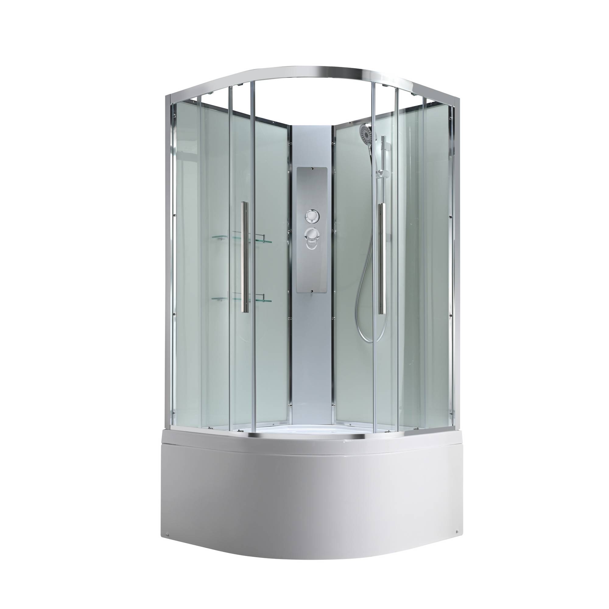 Душевая кабина EM5090NT без крыши прозрачная - фото