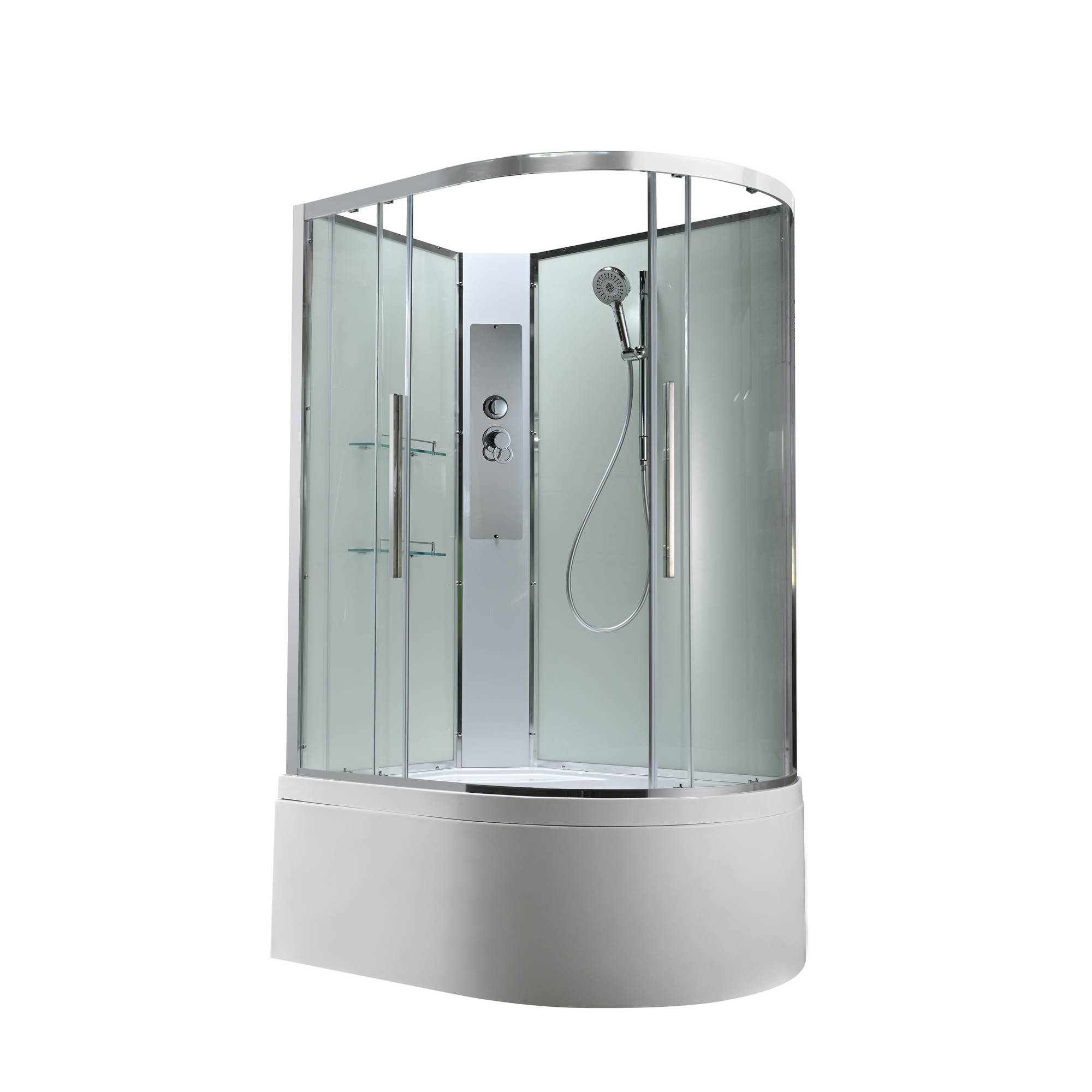 Душевая кабина AvaCan EM5811LNT без крыши прозрачная