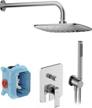 Душевая система скрытого монтажа Ravak Flat FL 090.02CR - фото