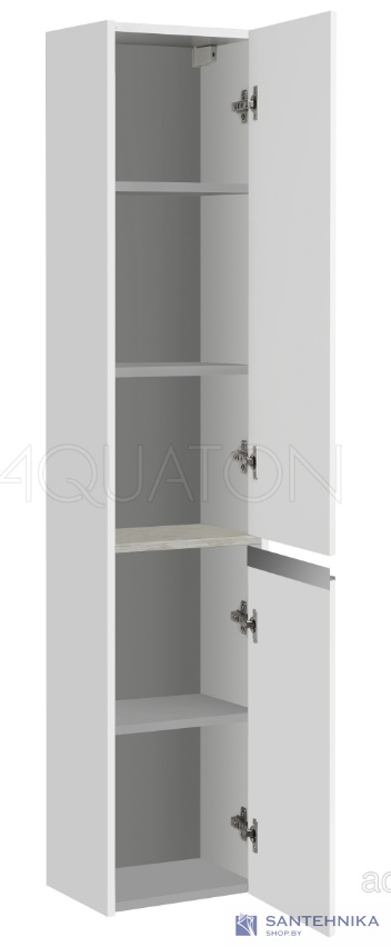 Шкаф-колонна Aquaton Лондри белый 1A236203LH010