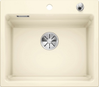 Кухонная мойка Blanco Etagon 6 (глянцевый магнолия, с отводной арматурой InFino®) - фото