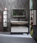 Мебель для ванной комнаты Armadi Art Loft 120 см white - фото