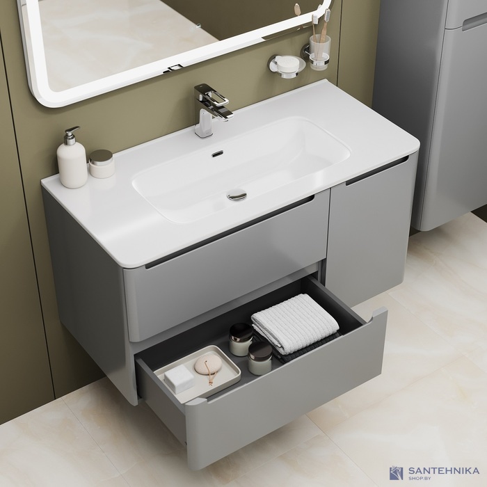 Тумба с умывальником Iddis Edifice 100 см (EDI10L0i95K)