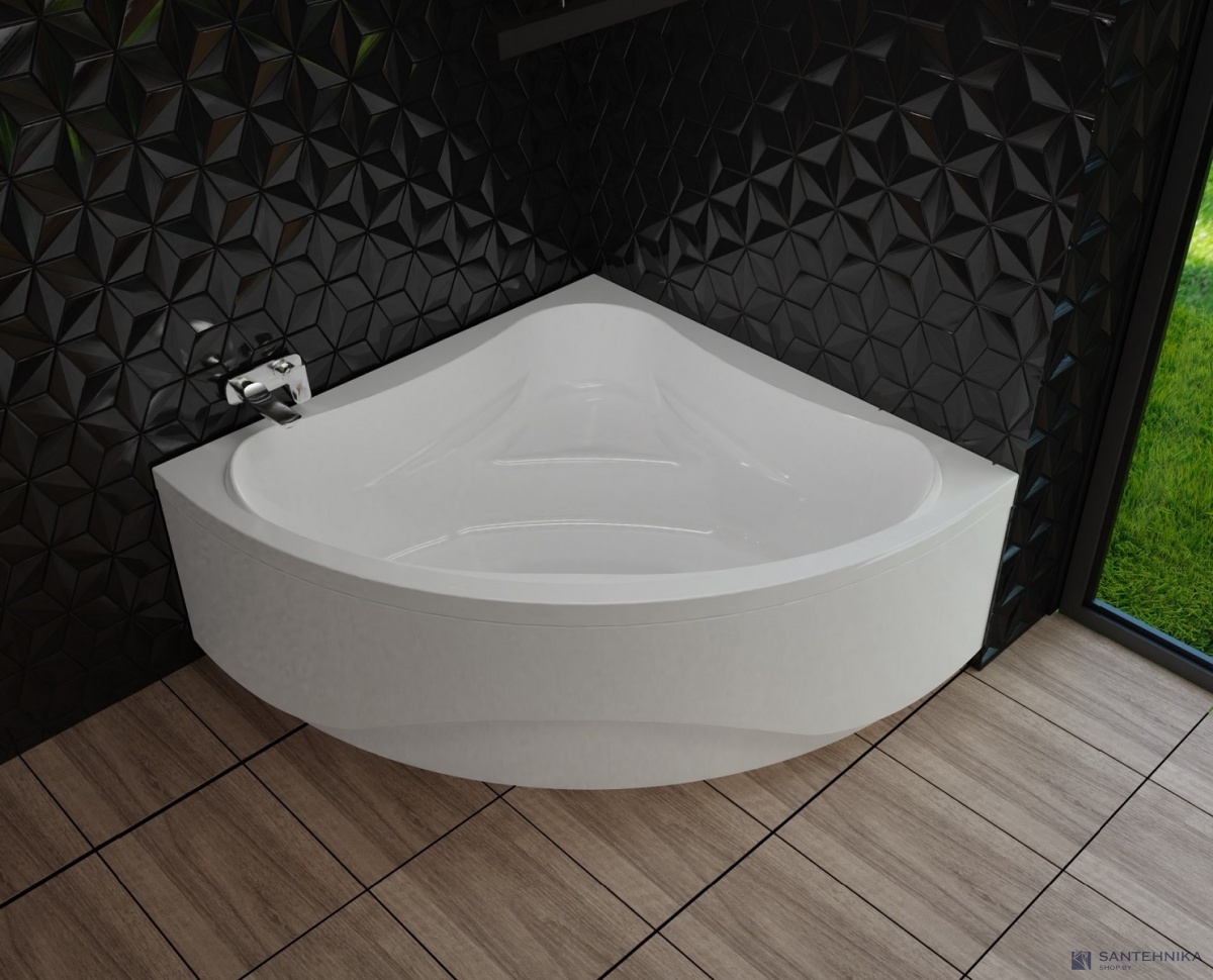 Акриловая угловая ванна Bonito Home Andro 150x150