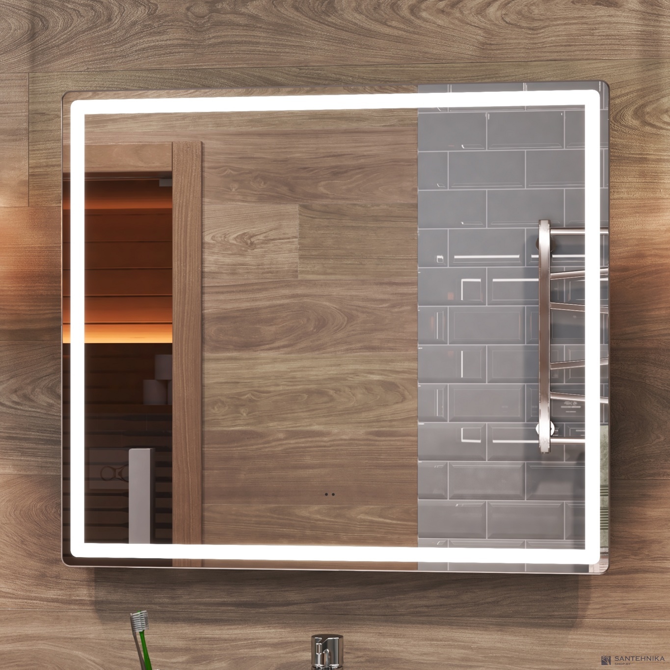 Зеркало Vigo Geometry Comfort 800