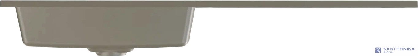 Умывальник из искусственного камня Roxen Faber 110L Gray 30010110L-DG