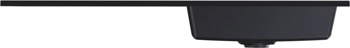 Умывальник из искусственного камня Roxen Faber 110R Black 30010110R-B - фото2