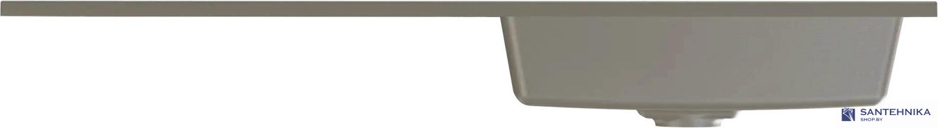 Умывальник из искусственного камня Roxen Faber 110R Gray 30010110R-DG