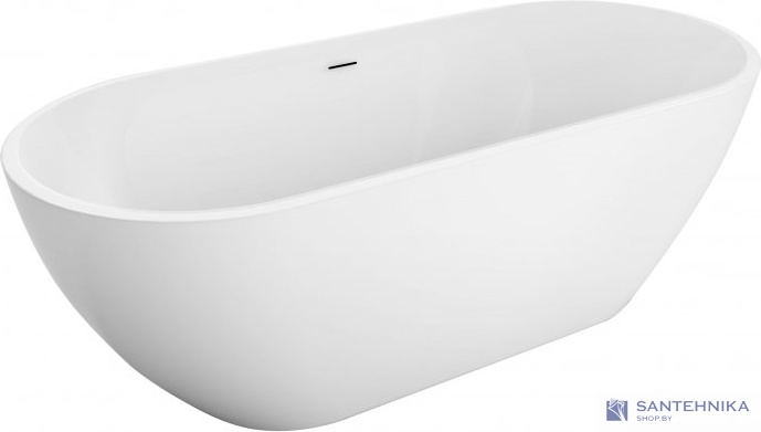Акриловая отдельностоящая ванна BelBagno BB701-1400-720-K