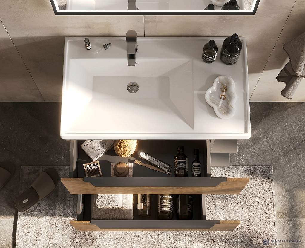 Тумба под умывальник Equil Forest 80.2Y подвесная