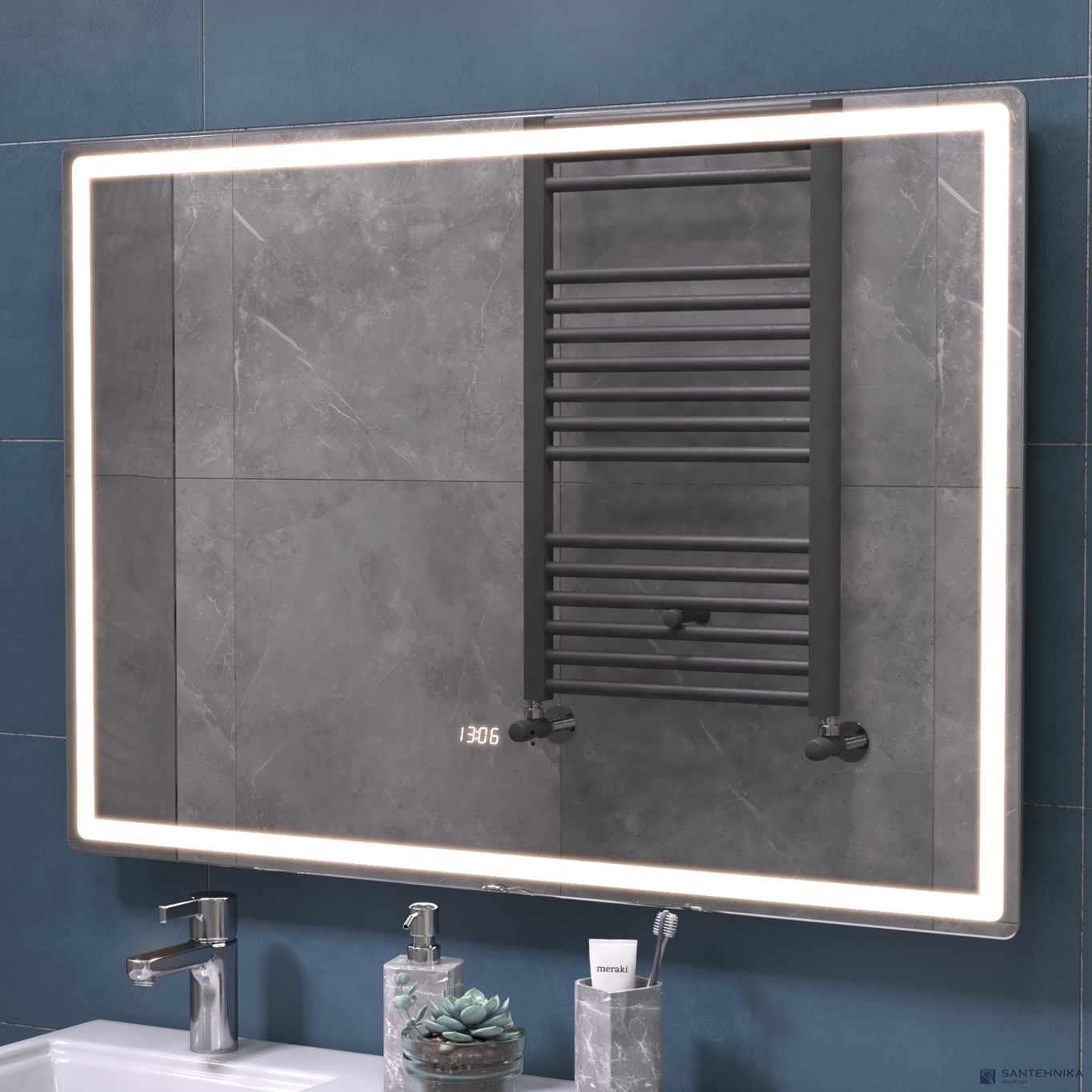 Зеркало Vigo Geometry Luxe 1000  