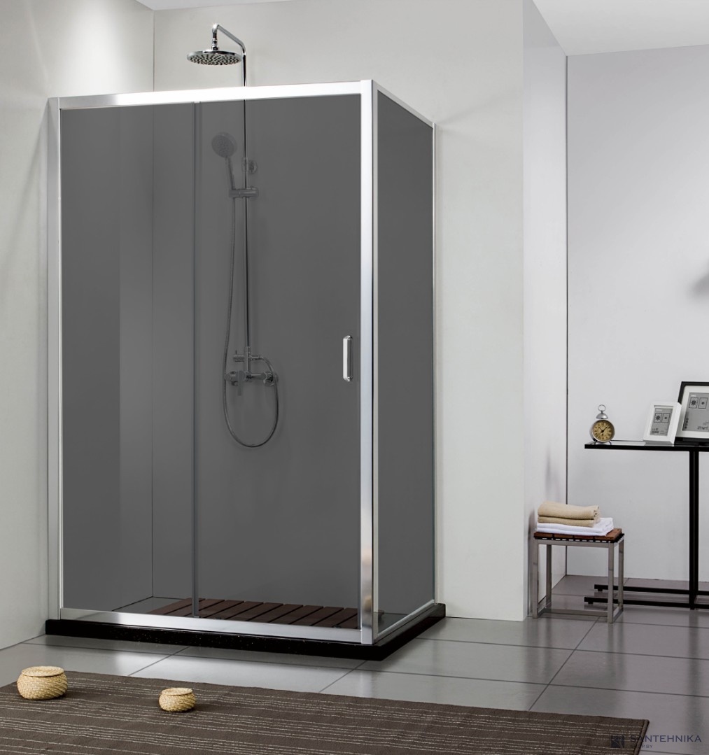 Душевой угол Adema Glass Line Direct 120х90 см, тонированная