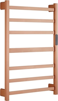 Полотенцесушитель электрический Raglo R350.07.33, медь матовая - фото