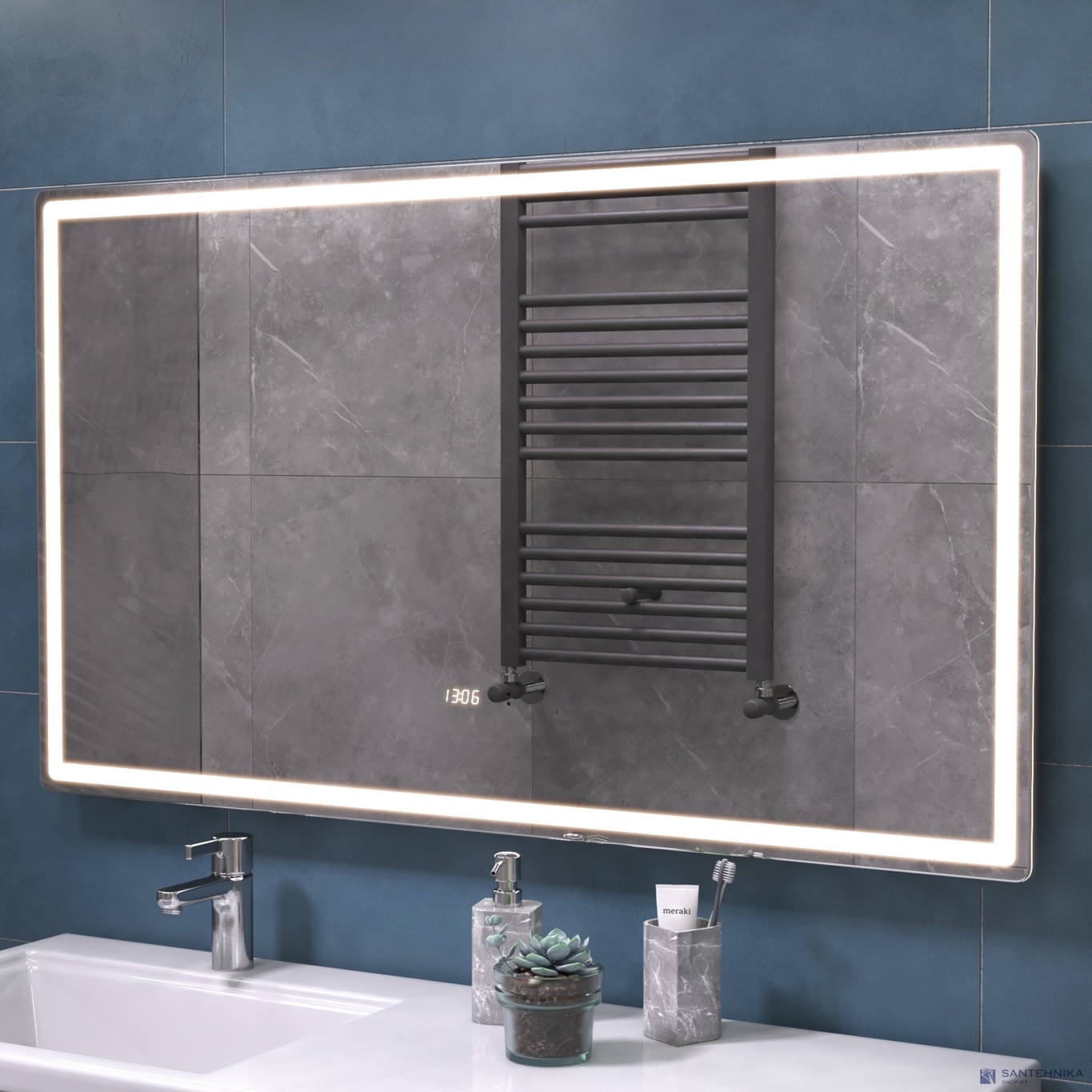 Зеркало Vigo Geometry Luxe 1200 